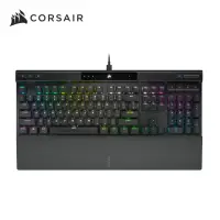 在飛比找momo購物網優惠-【CORSAIR 海盜船】K70 PRO 銀軸RGB英文機械