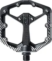 Crankbrothers Stamp Flat Pedal for BMX/MTB Bike - Bicycle Pedal, Minimalist Profile, Adjustable Grip