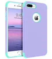 For iPhone 7/8 Plus Case 5.5" 2 in 1 Slim Hybrid Shockproof Protective Cover