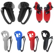 2pcs For Quest Pro VR Controller Handle Grip Silicone Protective Cover Sleeves