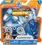 Rusty Rivets Kart- Elephant Bot-Ages 3+ Toy Car Play Learn