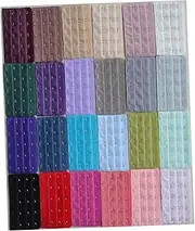[GLSTOY] 4pcs Bra Straps Extensions 3 Rows 5 Hooks Bra Extenders Brassiere Extenders