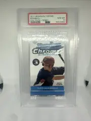 2011 Bowman Chrome Baseball Foil Pack - Hobby Gem MT PSA 10 Trout RC Rare