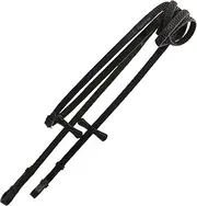 Exion Super Soft Rubber Reins for Horse Bridle, High-Grip Rubber Reins for Advanced Horse Riders