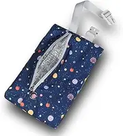 Insulated Snack Bag, Freezable Small Cooler Bag with Zipper and Adjustable Buckle, Rectangular Thermal Cooler Bag