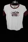 SUMMIT CAMP COLLECTION JANIE TEE 1/2 SLV RINGER W/WIDE CUFF GIG'EM AGGIES M NWT