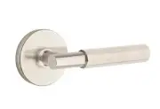 Emtek Select Passage, Disk Rosette, T-Bar Stem, Faceted Handle US15 RH