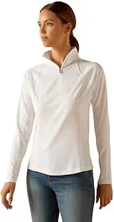 [ARIAT] Women's Sunstopper 3.0 1/4 Zip Baselayer