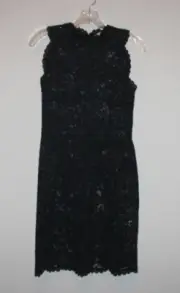 Alannah Hill The Flirting Heroine Dress little black dress size 10 lace NWT