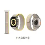 HOTGO APPLE WATCH 越野錶帶 黃色配米色