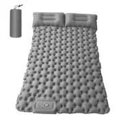 Outdoor Camping Double Inflatable Mattress Outdoor Sleeping Pad Bed Ultralight