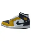 Nike Nike Air Jordan 1 Mid Yellow Ochre 27Cm Blk Reza Dq8426 701 HEL42