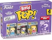 Funko Bitty Pop! Disney Princess - Cinderella, Snow White, Aurora E una Mini Figura Misteriosa a Sorpresa - 0.9 Inch (2.2 Cm) da Collezione - Ripiano Espositivo Impilabile Incluso - Idea Regalo