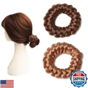 Wig Hair Ties Wig Braided Hair Elastic Rope Ponytail Holders Wig Imitation He
