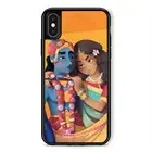 For Apple iPhone Samsung Galaxy Anti-scratch Case Radha Krishna