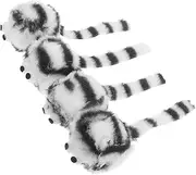 Totority 4pcs Interactive Plush Cat Realistic Mouse Design for Fun Playtime Alleviates Boredom Durable Plush Material for Home and Pet Stores Engages Natural Instincts