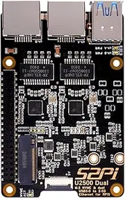 GeeekPi U2500 Dual M.2 NVME USB3.0 to 2.5g Ethernet Expansion Module for Raspberry Pi 5