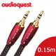 美國線聖 Audioquest Golden Gate (3.5mm-3.5mm) 訊號線 0.15M