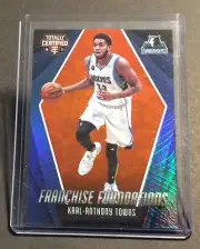 2016-17 Totally Certified Karl-Anthony Towns Franchise Foundations Orange /60