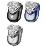 Small Rechargeable Men Electric Shaver with 3 Floating Heads Multifuntional