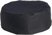 [LIFKOME] Breathable Black Mesh Chef Hat for Professional Chefs and Catering Adjustable Strap Soft for Comfort Kitchens and Catering Schools