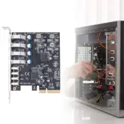 Highly Speed USB3.2 PCIe Expansion Card with 8Port for PC 10Gbps Speed