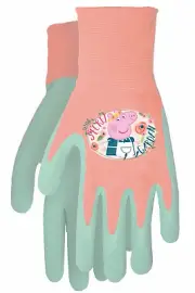 Midwest Quality Gloves PP100T Toddlers' Peppa Pig Gardening Gripping Gloves -