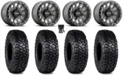 Method 401 Bdlk 15" Wheels Ti 5+2 30" Intersect Tires Sportsman RZR Ranger