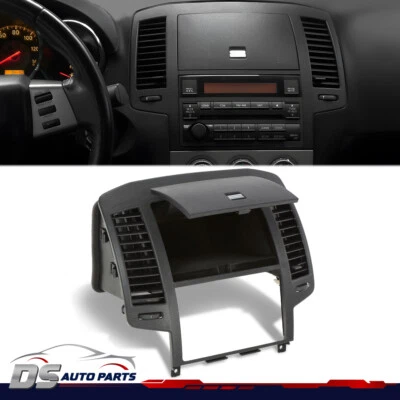 Fit For 2005-2006 Nissan Altima Center Dash Radio AC Air Vent Trim Bezel Storage (for: Nissan)