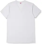 [BVD] B Bui Di GR424ARS Cool Condition Ice Deo Men’s Cool Touch Sensation, Sweat Absorbent, Quick Drying, Stomach Resistant, Antibacterial, Deodorized, Room Drying, V-Neck, T-shirt, Men’s, white, L