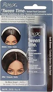 Roux Tween Time Instant Root Concealer Stick - Dark Brown For Unisex 0.28 oz Concealer