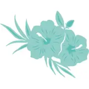 Hibiscus Flower 3.75x3 Kaisercraft Decorative Die Cutting Die KAISERCRAFT DD417