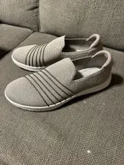Clarks Cloudsteppers Washable Knit Slip-Ons Adella Step Stone 11M NEW