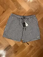Nautica x David Jones Houndstooth Shorts XL