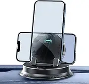 Car Phone Holder - Dashboard Windscreen Phone Holders, Car Rotating Holder | Mount Automobile Cradle Tool, Multifunctional Dashboard Rearview Mirror Car, Cradle Suitable for Smartphones
