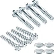 Edicapo M10-1.5 Engine Stand Bolt Kit Stand Bolt Flange Compatible with LSX LS LS1 4.8L 5.3L 6.0L 6.2L LR4 LQ4 LS6 LQ9 L33 LS2 LH6 L92 L76 LY2 LY5 LY6 LC9 LFA LH8 LMG 12 PCS