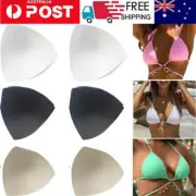 1/5 Pairs Triangle Removable Bra Bikini Breast Foam Push Up Pads Insert Enhancer