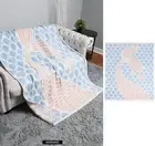 ComfyLuxe Mermaid Tail & Scale Pattern Throw Blanket