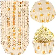AnyDesign 600pcs Boho Sun Cupcake Liners - Paper, Disposable - Perfect for Birthday, Wedding, Baby Shower - Boho Style, Multipurpose