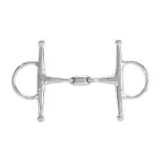 Horze Oval Link Joint Full Cheek Snaffle Bit