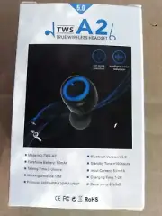 Wireless earbuds bluetooth 5.0( NOTE: Color is white with red LED ring.