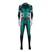 My Hero Academia Cosplay Midoriya Izuku Costume Jumpsuit Mens Bodysuit