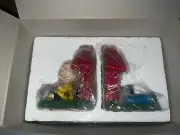 Peanuts Charlie Brown Woodstock Snoopy Doghouse 6” Bookends by Westland #8267
