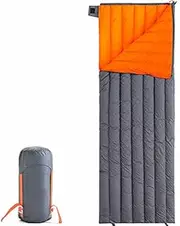 Envelope Sleeping Bag for Adults and Lightweight Warm & Cold Weather Sleeping Bag Great for Outdoor Camping, Backpacking & Hiking，280G