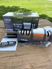 Cabelas Edgecraft Knife Sharper Model E290 Electric Knife Sharpener
