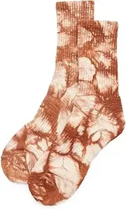 ankoROCK(アンコロック) Ancoroc Men's Tie Dye Rib Socks, Men's Patterned Socks