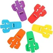 HAKIDZEL 6pcs Manual Can Opener Portable Drink Can Cover Remover Stylish Beverage and Beer Opener Tool for Home Parties and Outdoor Activities Design