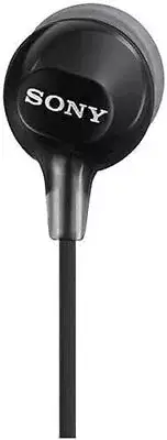 Sony MDR-EX15LP-BLACK In-Ear Headphones with Tangle Free Cord and 3 Pairs of...