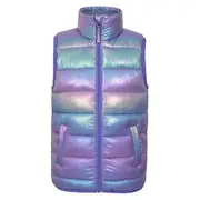 Mountain Warehouse Childrens/Kids Rocko Plain Padded Gilet Pink 11-12 Years