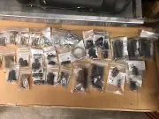 Voith D863.3 Transmission New Parts Lot - Springs, Shims, Bolts, Clips